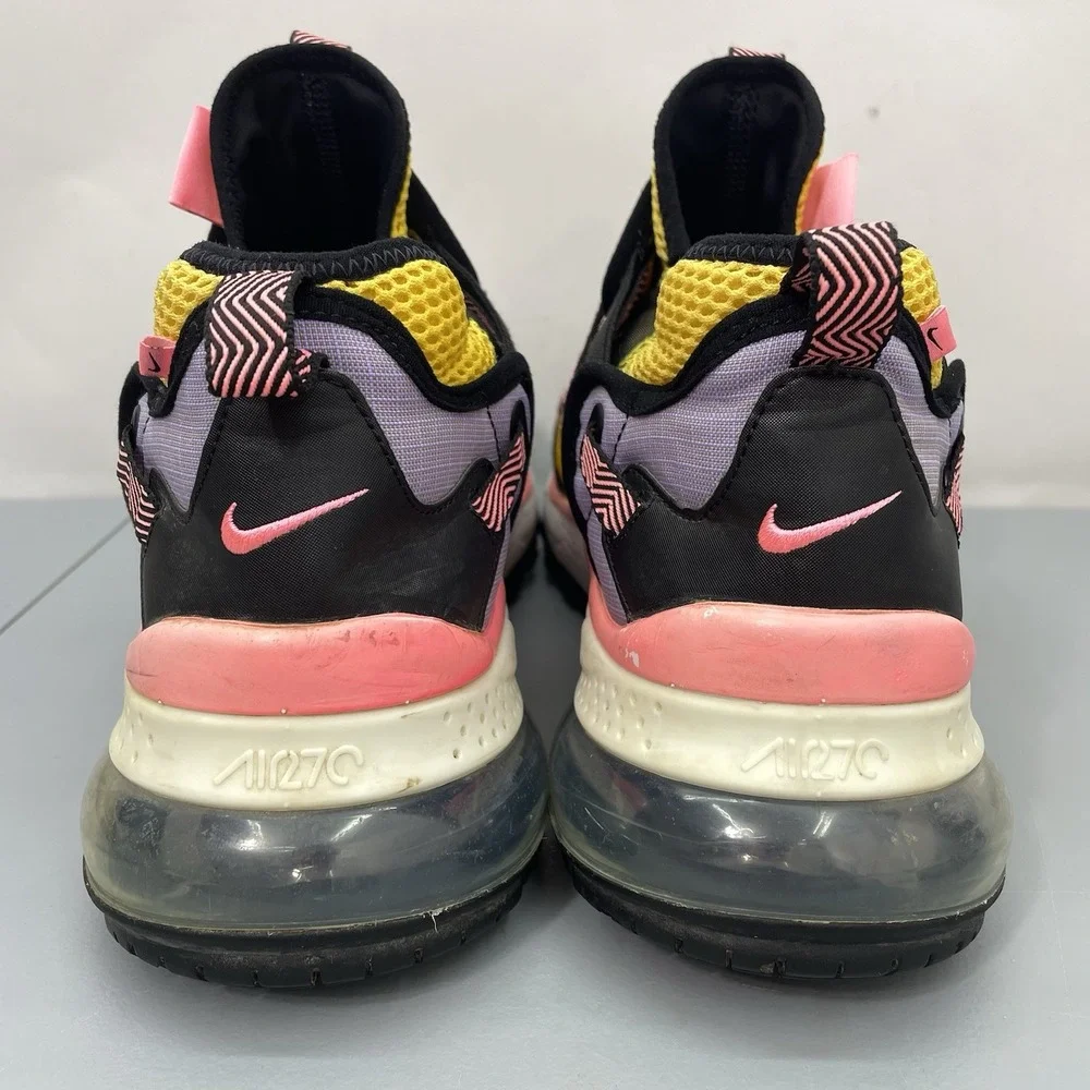Nike Air Max 270 Bowfin Sneakers Shoes Hiking Outdoor Purple Yellow Mens 12